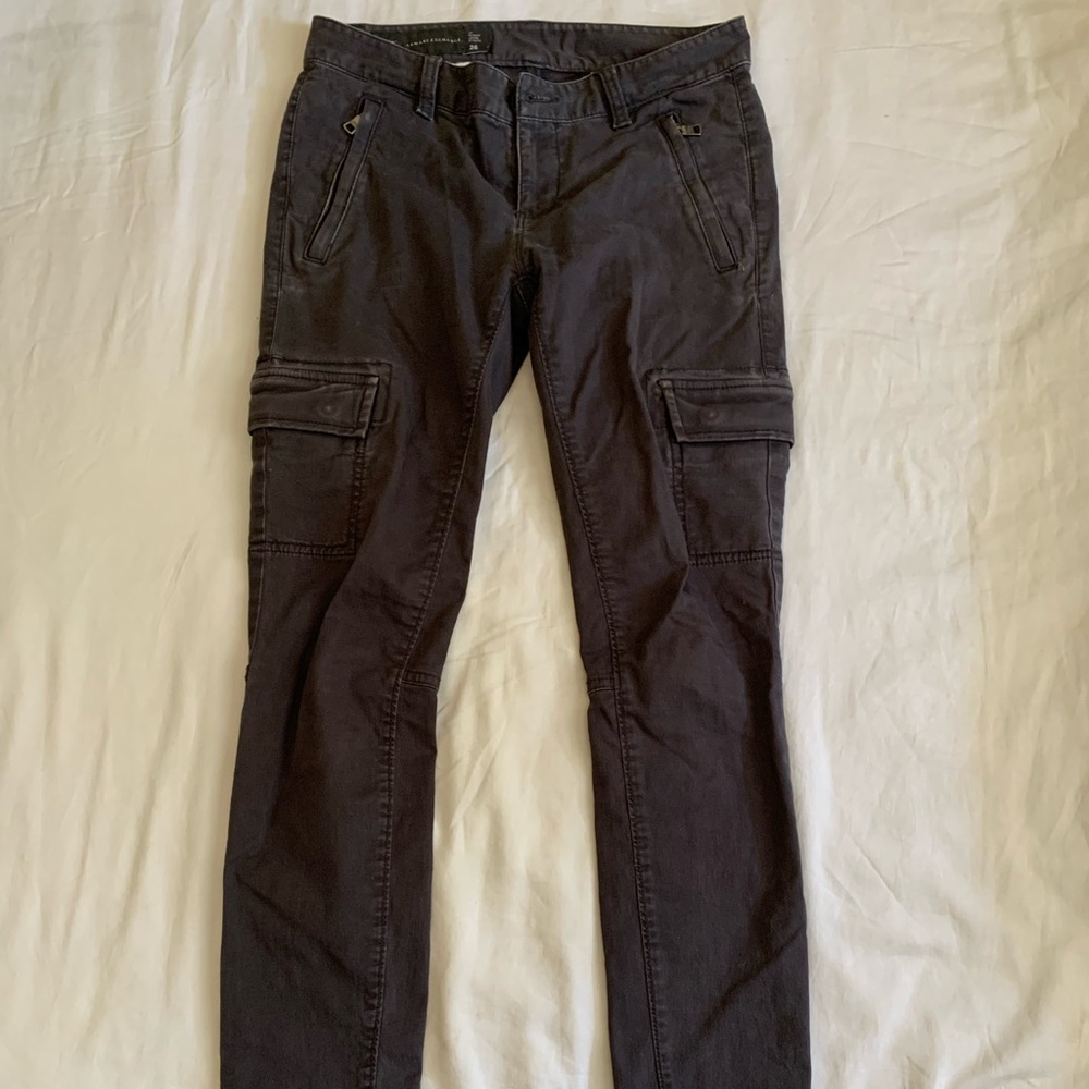 Armani Exchange Grey Utility pant